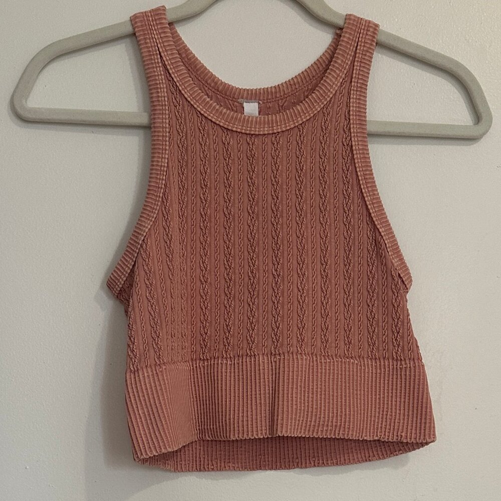 Pink Sweater Vest